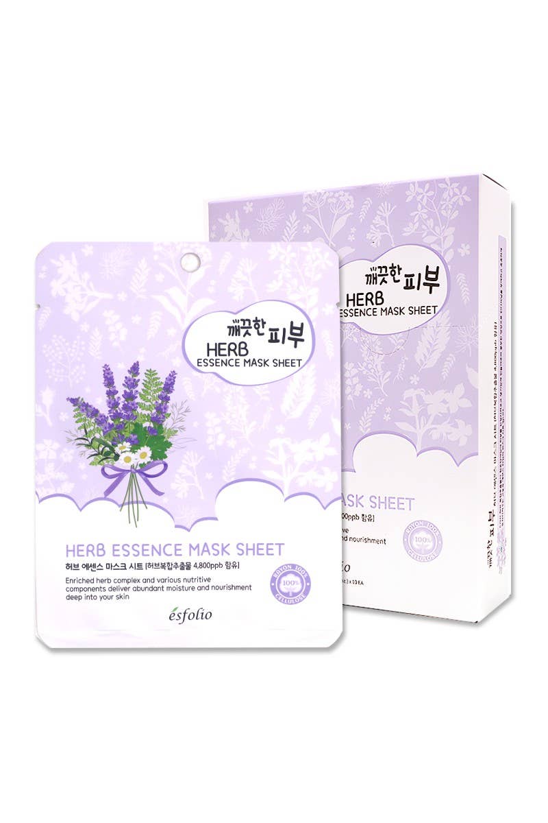 Esfolio Herb Essence Sheet Mask