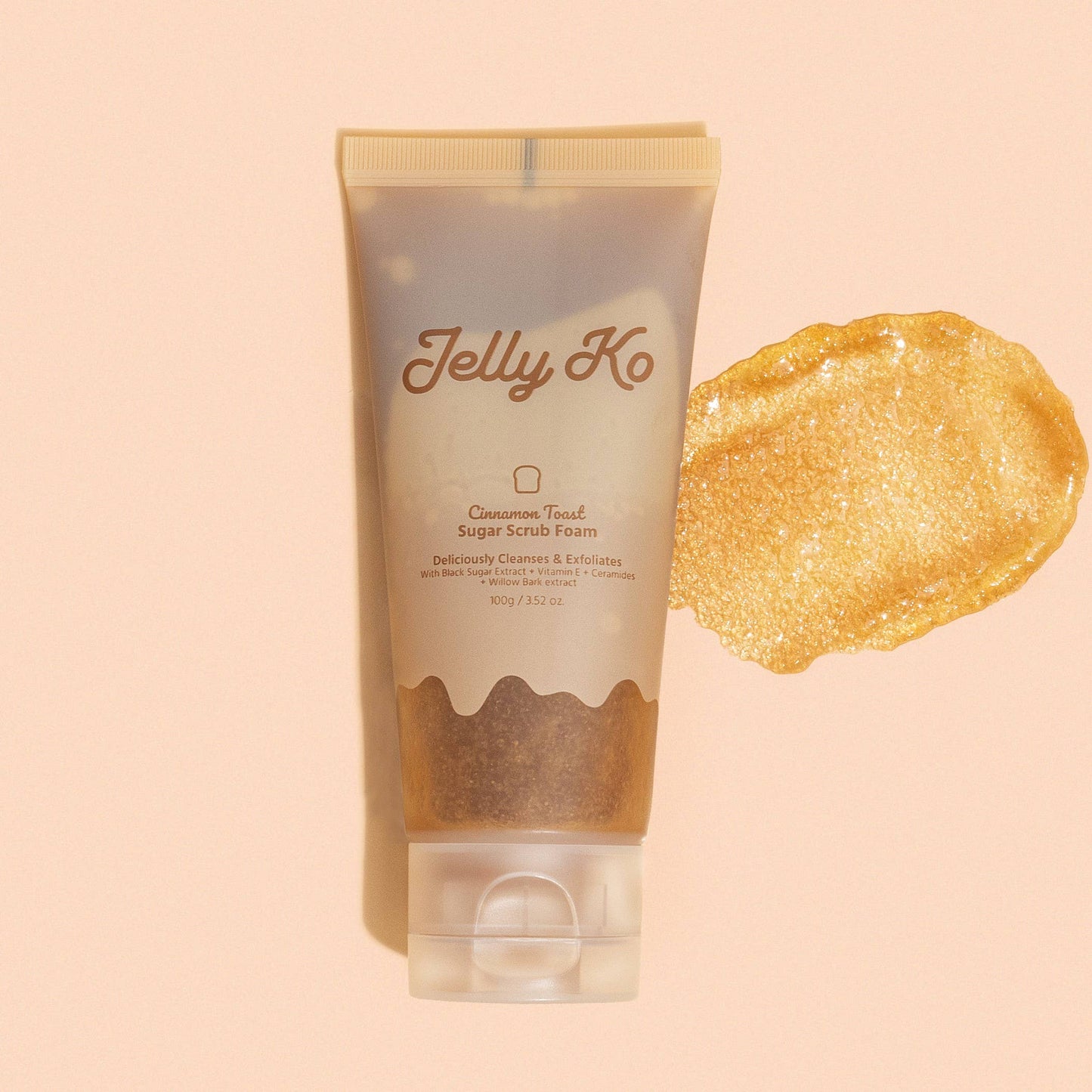 Jelly Ko Cinnamon Toast Sugar Scrub Foam