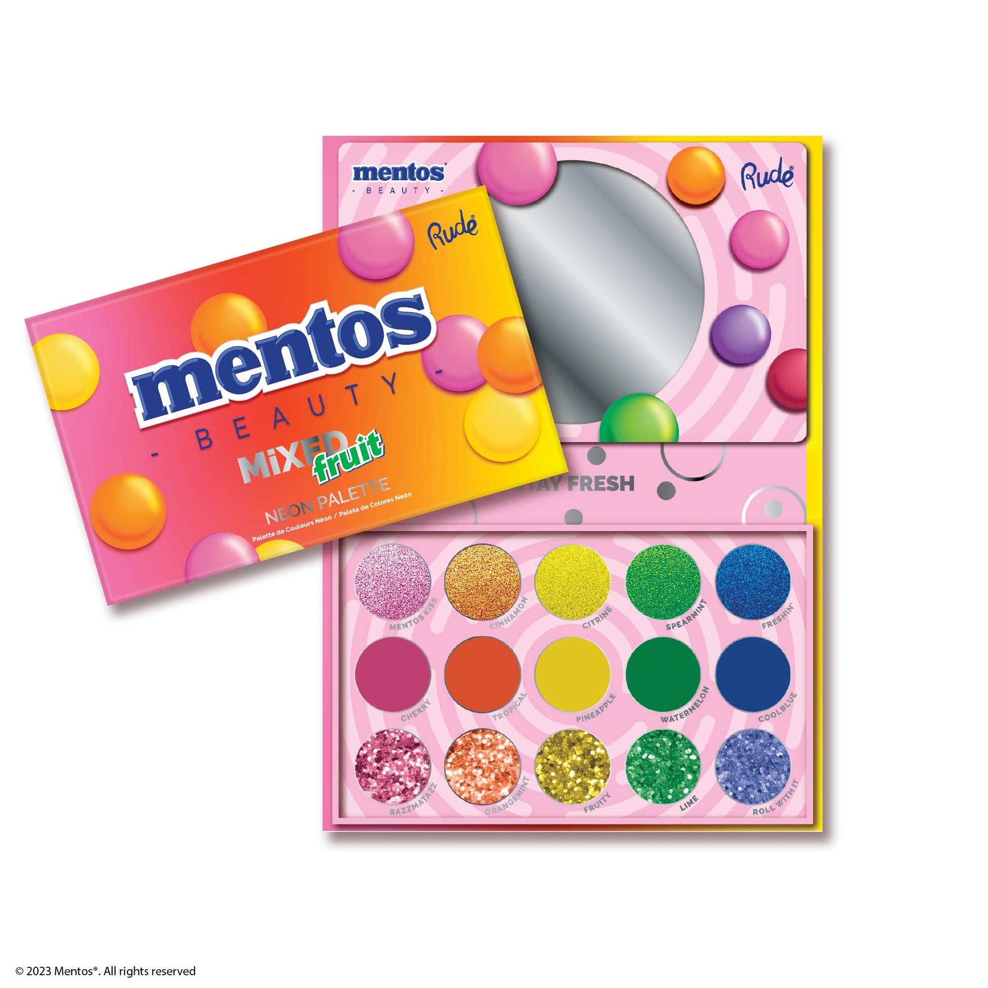 Mentos Mixed Fruit Neon Palette - OVERRATED